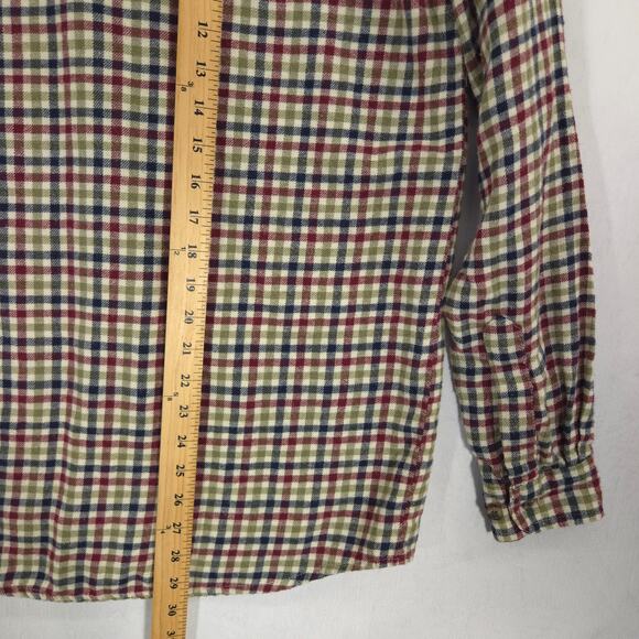 Realtree Flannel Shirt Mens S Multicolor Check Casual Long Sleeve Button Down - Picture 10 of 11